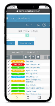 CRM lead phone